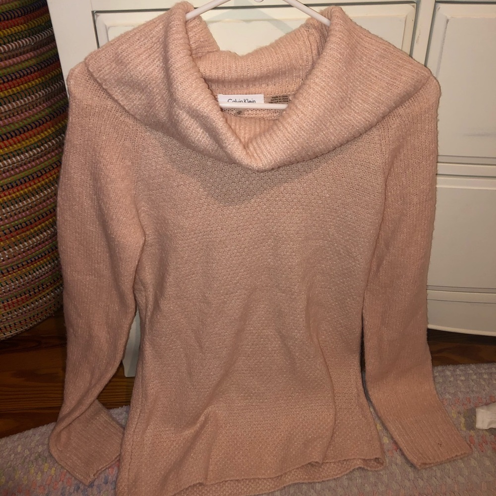 Calvin Klein sweater- Baby Pink